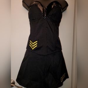 Sexy Costume AGENT 69  short set